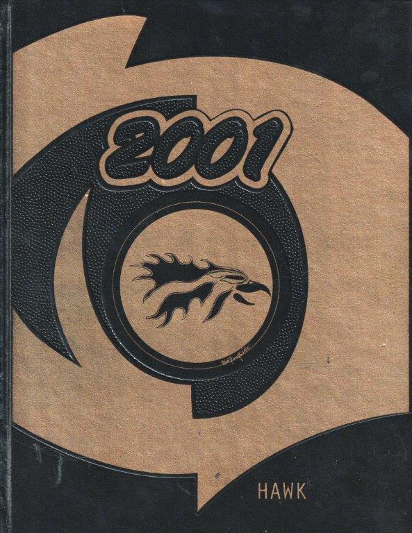 2001 HAWK YEARBOOK COVER